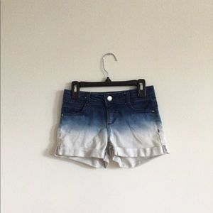 Total Girl White and Blue Tie Dye Jeans/ Size 8